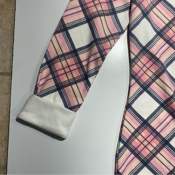Missguided Pink & White Plaid Checkered Peter Pan Collar School Girl Dress NWT 4 - Picture 4 of 11